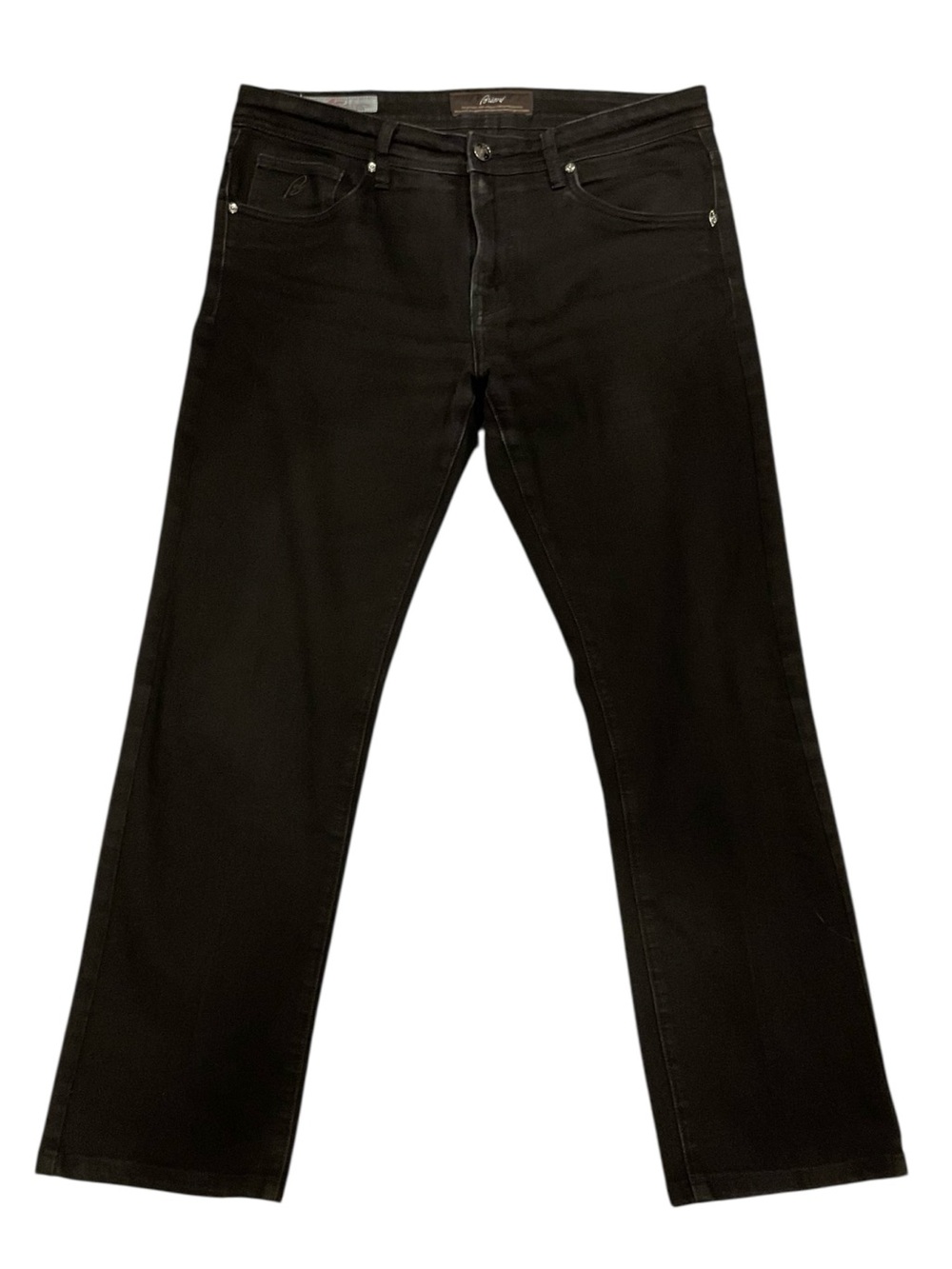 Brioni Men’s Black Slim Straight Jeans